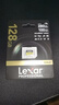 雷克沙（Lexar）128GB TF（MicroSD）存储卡 U3 V60 A1 读280MB/s 写100MB/s 高速内存卡 4K超清录制（GOLD） 实拍图