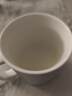 炊大皇陶瓷杯马克杯茶杯 经典黑白泡茶杯咖啡杯早餐杯果汁水杯白色420ml 实拍图