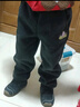 JEANSWEST CLUB真维斯集团儿童冬季加绒卫裤新款男童长裤保暖女童运动裤中大童 黑-字母N 160 （建议身高150-160cm） 实拍图