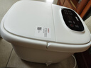 蓓慈(beici)小白Pro泡脚桶全自动按摩足浴盆智能洗脚盆电动恒温加热深桶送父母长辈生日礼物 【电动按摩】A2 转盘按摩+智能记忆 实拍图