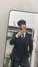 卡度顿 西服套装男三件套修身商务西装职业正装外套男新郎伴郎结婚礼服 黑色(外套+西裤+马甲+衬衫) 3XL【141-155斤】+7件礼品 实拍图