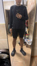 迪卡侬（DECATHLON）运动短裤男夏季速干透气训练防磨跑步骑行五分铲球紧身裤MSCF 五分紧身裤(黑色) L 实拍图