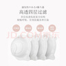 ecuskids婴儿口罩可调节耳绳新生儿防护口罩0-6月-3岁儿童口罩 小象款 实拍图