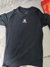卡尔美（KELME） 运动健身服男套装透气长袖紧身衣加绒内搭保暖紧身裤 透气薄款套装(logo在中间) XL/180cm 实拍图