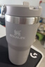 STANLEY保温杯水杯拎拎杯 折叠吸管杯不锈钢杯子高颜值男女学生生日礼物 【小容量】烟灰- 591ml 实拍图