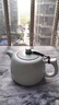 祥业汝窑泡茶壶西施壶功夫茶具开片可养侧把壶大号茶杯汝瓷陶瓷家用 井栏壶 245ml 实拍图