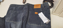 JEEP SPIRIT吉普牛仔裤男修身秋冬季韩版裤子男士微弹小脚裤 蓝灰加绒 36 实拍图