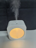 YISUCHOU 加湿器卧室床头桌面usb孕妇婴儿补水空气家用迷你喷雾办公室便携式车载小型空气净化加湿生日礼物 白色【温馨夜灯+可加香薰+防干烧保护】 实拍图