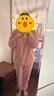 京东京造女士睡衣秋季加绒加厚泰迪绒珊瑚绒秋冬款保暖家居服套装 粉红色L 实拍图