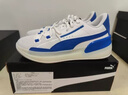 彪马（PUMA）赵继伟同款|透气网眼实战篮球鞋男女款运动鞋CLYDE194454 白-深蓝色-05 41 实拍图