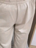 浪莎欧棉绒阔腿裤女士秋季高腰显瘦直筒宽松垂感裤针织休闲裤女家居裤 实拍图