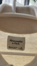 ABERCROMBIE & FITCH男装24秋冬款经典小麋鹿美式半拉链套头针织衫毛衣KI120-4149 象牙白 M (180/100A) 实拍图