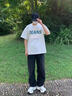 真维斯冰丝短袖T恤男夏季运动休闲速干透气吸汗体恤衫青少年学生上衣男 白色(z镂空字) XL /180(体重140-160斤左右) 实拍图