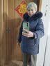 雪中飞中老年妈妈冬装羽绒服大毛领连帽中长款骐骥红宽松防寒保暖外套女 实拍图