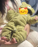 巴拉巴拉儿童轻薄羽绒服男女童冬季连体衣2025造型可爱时尚萌208425120205 实拍图