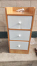 京晴家居（TSING FURNITURE）窄床头柜小型尺寸柜子迷你简约现代置物储物卧室简易夹缝床边柜 生态板北欧枫木色三抽30cm 晒图有礼 实拍图