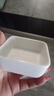 舍里创意陶瓷竹木分格干果盘客厅糖果瓜子小碟坚果盘杂锦盒零食收纳盒 单小方碟两个装 实拍图