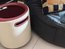 三木青禾垃圾桶家用客厅轻奢高档卧室高颜值可提双层大容量卫生间宿舍复古 平安喜乐（米红）内外双筒可提 实拍图