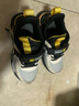 鸿星童品牌断码童鞋男童运动鞋皮面防水春秋季新款儿子女孩跑步鞋中大童 jjl-1876黑黄皮面 33 实拍图