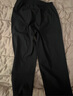 回力裤子男秋季宽松休闲裤男简约直筒男裤阔腿裤运动裤长裤黑色XL 实拍图