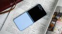 三星Galaxy Z Flip6 国家补贴 AI手机 折叠屏手机 大视野智能外屏 骁龙8 Gen3 双卡 12GB+512GB 夏沫蓝 实拍图