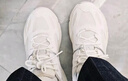 斐乐女鞋老爹鞋火星鞋潮流复古轻便厚底运动鞋女 微白/雨雾灰-WA 35.5 实拍图