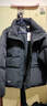 Levi's李维斯情侣冬季同款户外防寒保暖休闲松弛连帽羽绒服外套 黑色 L 实拍图