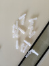 温利达 铝合金玻璃夹支架托玻璃托玻璃卡子固定连接件层板夹木板夹 夹8mm小号(单孔) 实拍图