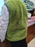 迪士尼（DISNEY）童装儿童男童舒棉绒马甲保暖抑菌抗静电背心24冬DB341DE06绿140 实拍图