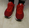 乔丹男鞋运动鞋秋冬密网防风减震耐磨气垫跑鞋鞋子轻便跑步鞋 极光红黑色 42 实拍图