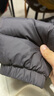 雪中飞男女立领秋羽绒百搭轻薄鸭绒立领修身轻盈隐藏式口袋 梦幻灰|8051-男 L 175/96A 实拍图