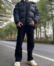 骆驼（CAMEL）户外羽绒服24秋冬新款中性男女标准长防风防泼水面包羽绒外套 实拍图