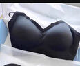 幸棉外扩文胸小胸显大聚拢漫画胸厚杯垫无痕无钢圈软支撑收副乳内衣女 【2件更划算】背心款 黑色+黑色 M （70ABC/75AB） 实拍图