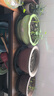 墨斗鱼花盆托底盘花盆托盘底座接水盘圆形塑料树脂加厚23cm*5绿色 实拍图