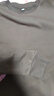 班尼路（Baleno）宽松圆领卫衣男早秋潮流oversize大码上衣男士休闲百搭纯色外套 实拍图