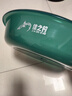 佳之钓 饵料盆开饵盆拉饵盆鱼食盆抗摔抗压搓饵盘不沾饵拌饵盆 浅型加大号【水墨绿】 加厚便携饵料盆 实拍图