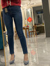 Levi's李维斯冬暖系列721高腰紧身女士加厚牛仔裤显瘦提臀神裤 蓝色 25 (28) 实拍图