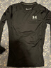 UNDER ARMOUR HeatGear 男子训练运动长袖紧身衣1361524黑色001 M码 实拍图