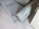 钟爱一生刺绣雪尼尔沙发垫套装四季通用沙发罩套巾防滑盖布定制沙发坐垫子 雪尼尔 闪电熊-深灰色 90cm*180cm 实拍图