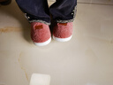 【全网爆款】儿童棉拖鞋冬季男童室内家居鞋包跟防滑软底女童棉鞋 胭脂粉 28.5 适合脚长18cm 实拍图