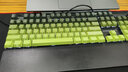 三巨SKU910青轴黑轴机械键盘鼠标套装办公电竞游戏耳机三件套有线 丛林绿侧刻白光【游戏黑轴】|全键无冲|金属面板 有线 104键 实拍图