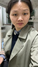 妍莉芬（yanlifen）风衣外套女春季2025年新款春秋韩版休闲洋气女士短外套上衣女装 图片色 60/65kg/XL 实拍图