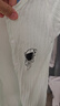 婧麒婴儿衣服夏季薄款新生宝宝提花连体衣纯棉空调服爬服夏装单件 小鲸鱼绿 90cm 实拍图