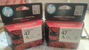 惠普（HP）原装47墨盒黑色彩色适用4825 4826 4828 4829 4877打印机大容量墨盒 47墨盒双彩(彩色700页+彩色700页） 实拍图