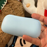SANWA SUPPLY 人体工学果冻硅胶腕托 鼠标垫护腕 纯色手腕垫手托 柔软可水洗 游戏办公  BL 蓝色 实拍图