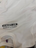 雾卡【棉T3件装】短袖t恤男衣服圆领宽松潮印花T恤男青年大码夏季休 小鹿角黄+EXP白+大R黑 L 建议115-130斤 实拍图
