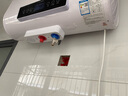 志高（CHIGO）电热水器家用储水式卫生间洗澡2200W出水断电扁桶双胆速热热水器【免费上门安装】 顶配智能+出水断电 80升(4人) 实拍图