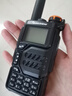 泉盛UV-K6对讲机中文菜单航空接收户外大功率远距离一键对频调频小型迷你无线电车载自驾手台 炫酷黑（定制文字LOGO） 实拍图