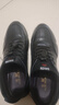 戈耐真皮休闲皮鞋男士商务内增高休闲鞋男运动鞋子男鞋中年老年爸爸鞋 黑色【真牛皮】免系带 弹力鞋口 44 码 (270mm) 实拍图