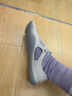 Vibram五指鞋女室内健身训练瑜伽舞蹈鞋普拉提五趾鞋透气休闲鞋VSOUL 银/浅灰色 正常尺码拍大一码 37 实拍图